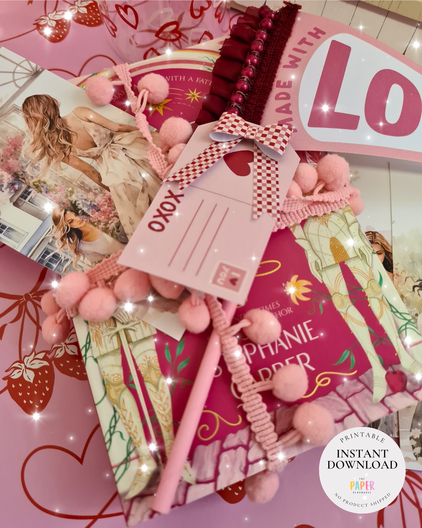 SECRET GARDEN / Printable bookmarks