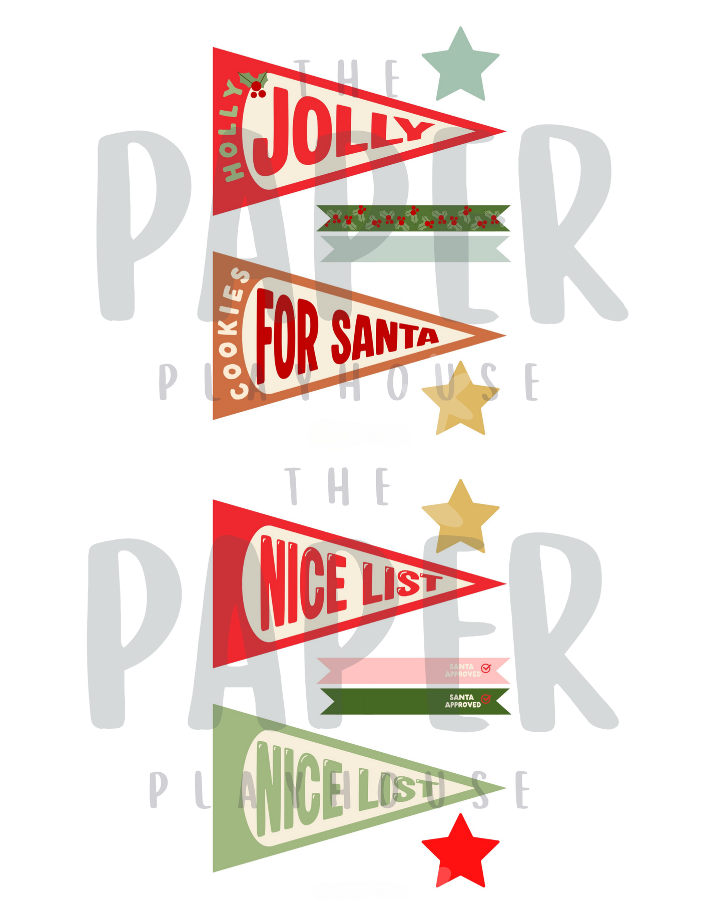 PENNANT FLAG BUNDLE 3 / Printable download