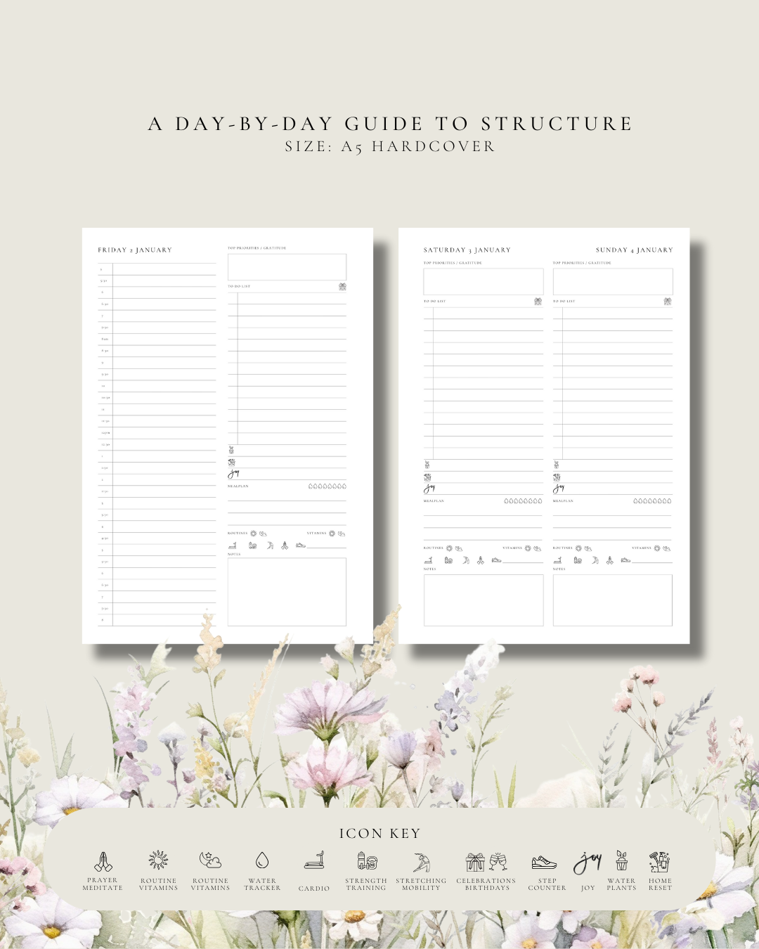 2026 DAILY PLANNER PRE-ORDER - FREYA