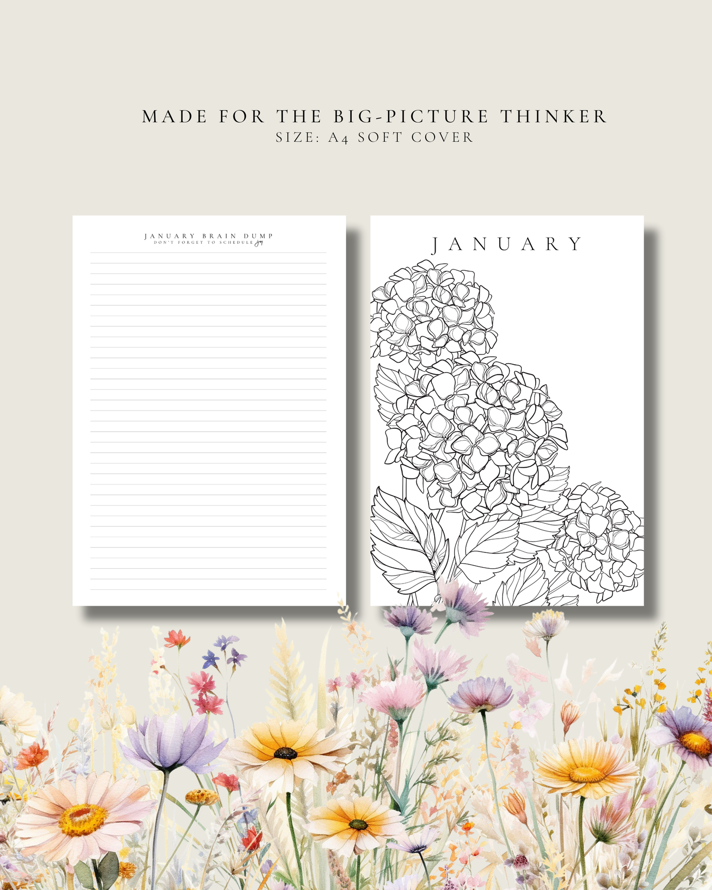 2026 MONTHLY PLANNER PRE-ORDER - MARGAUX