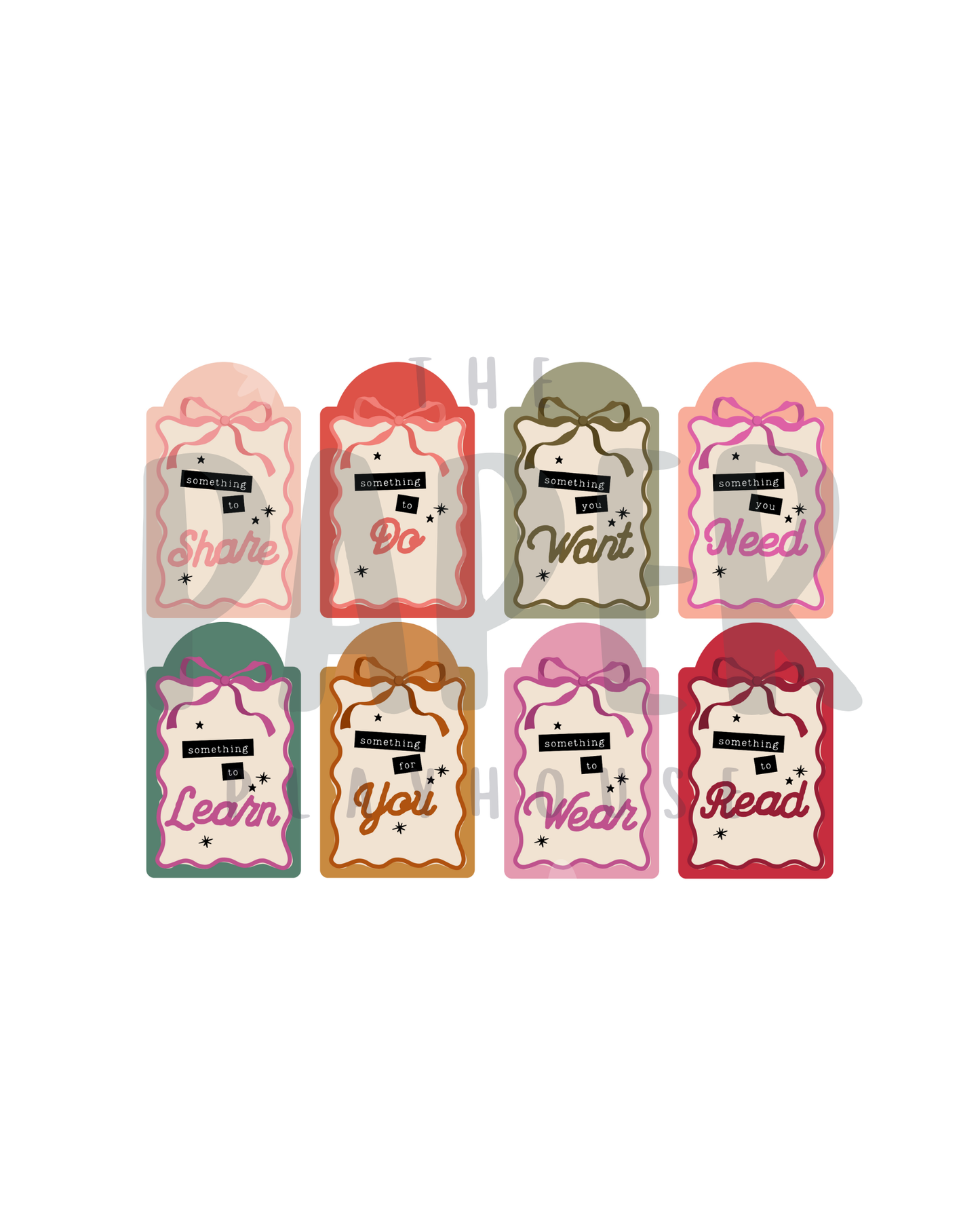 SOMETHING FOR GIFT TAGS / Printable download