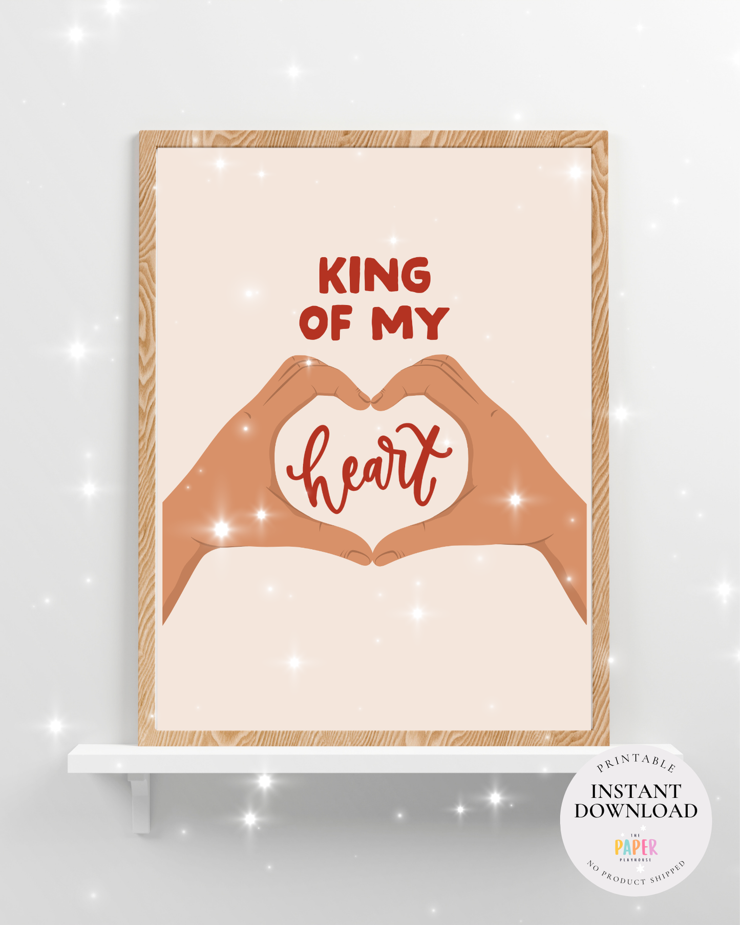 Pop-Inspired Valentine Tags & Frameable Art | Printable downloadable