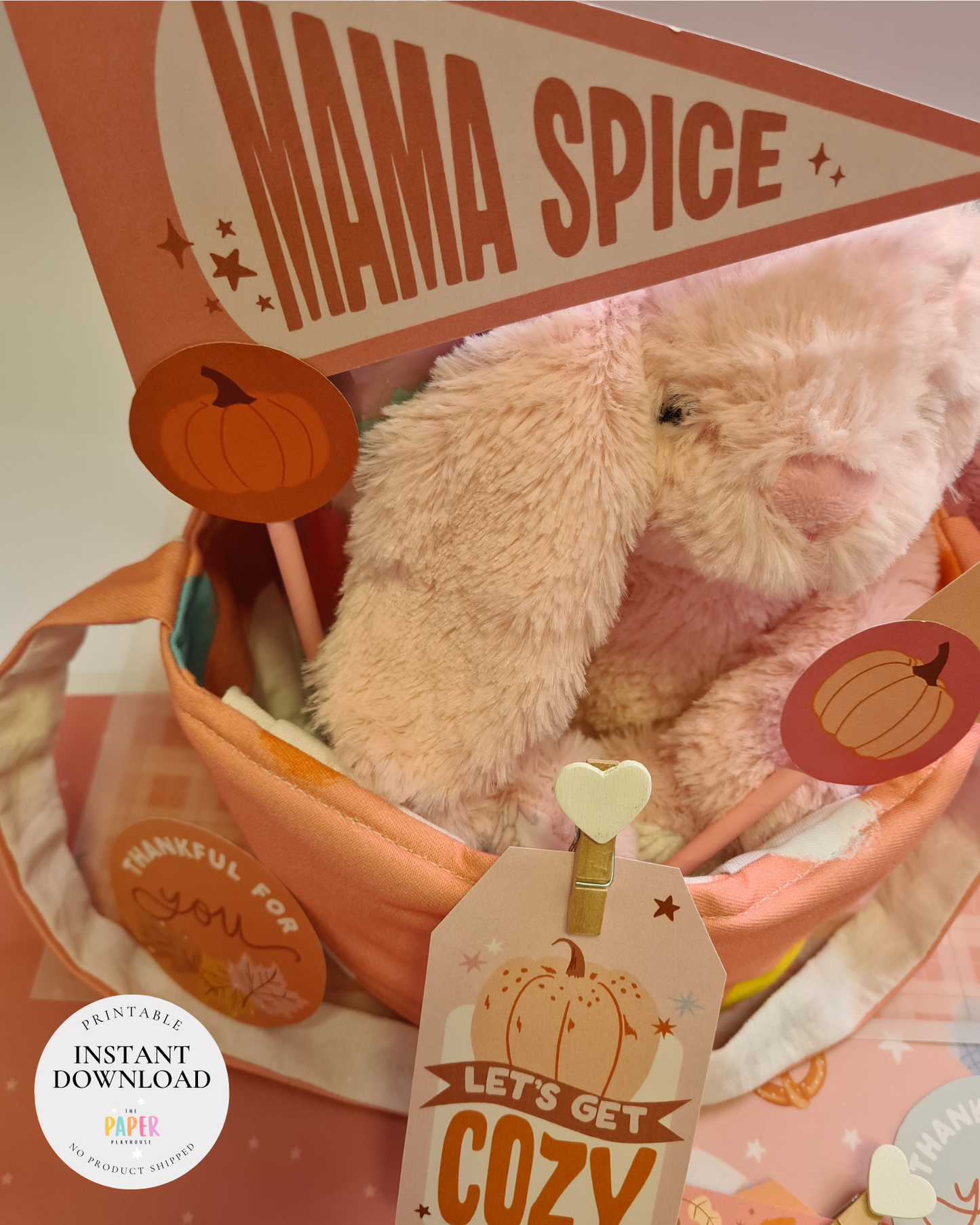 Mama and baby spice bonding set | Printable downloadable