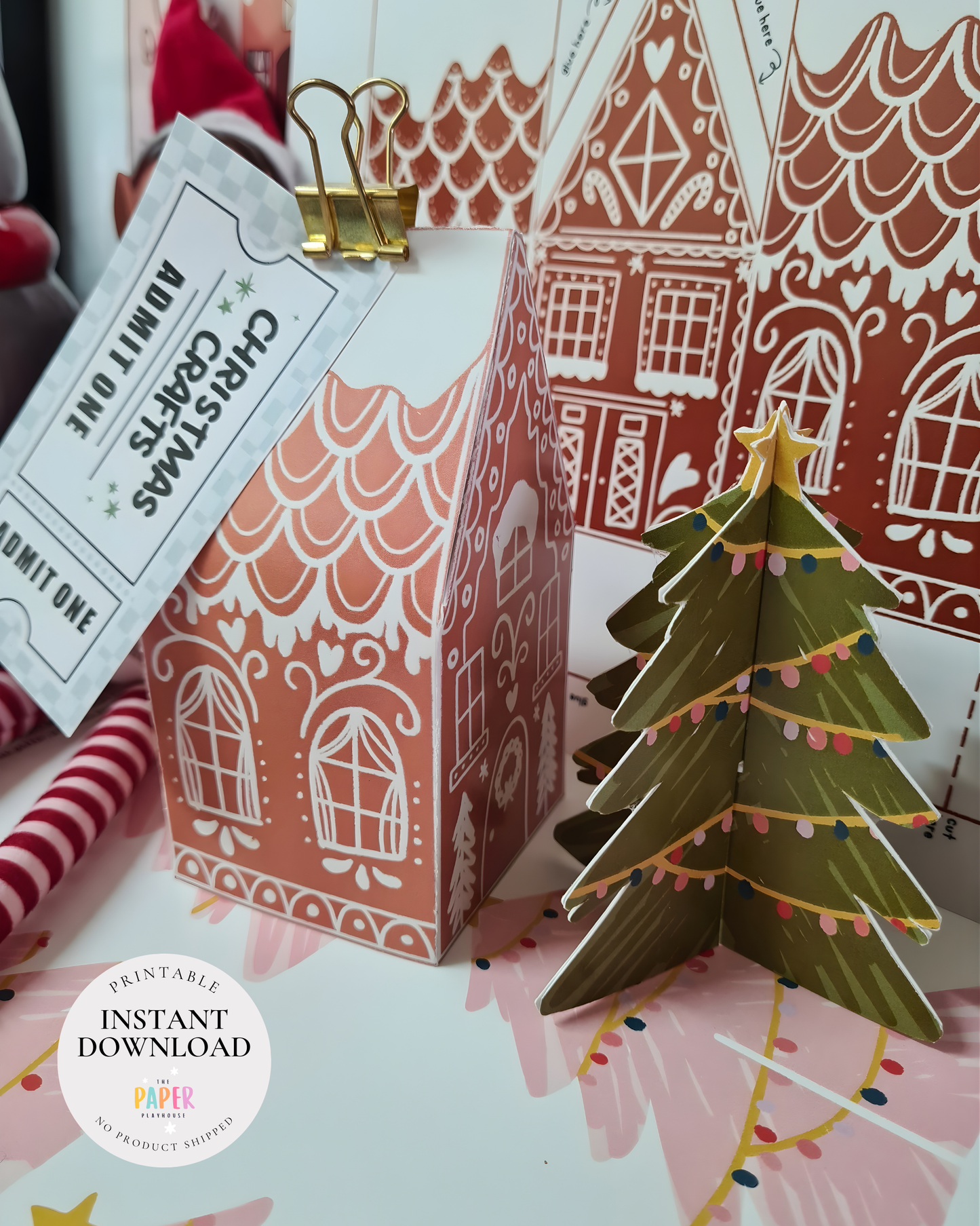 CHRISTMAS TOWN ACTIVITY / Printable download