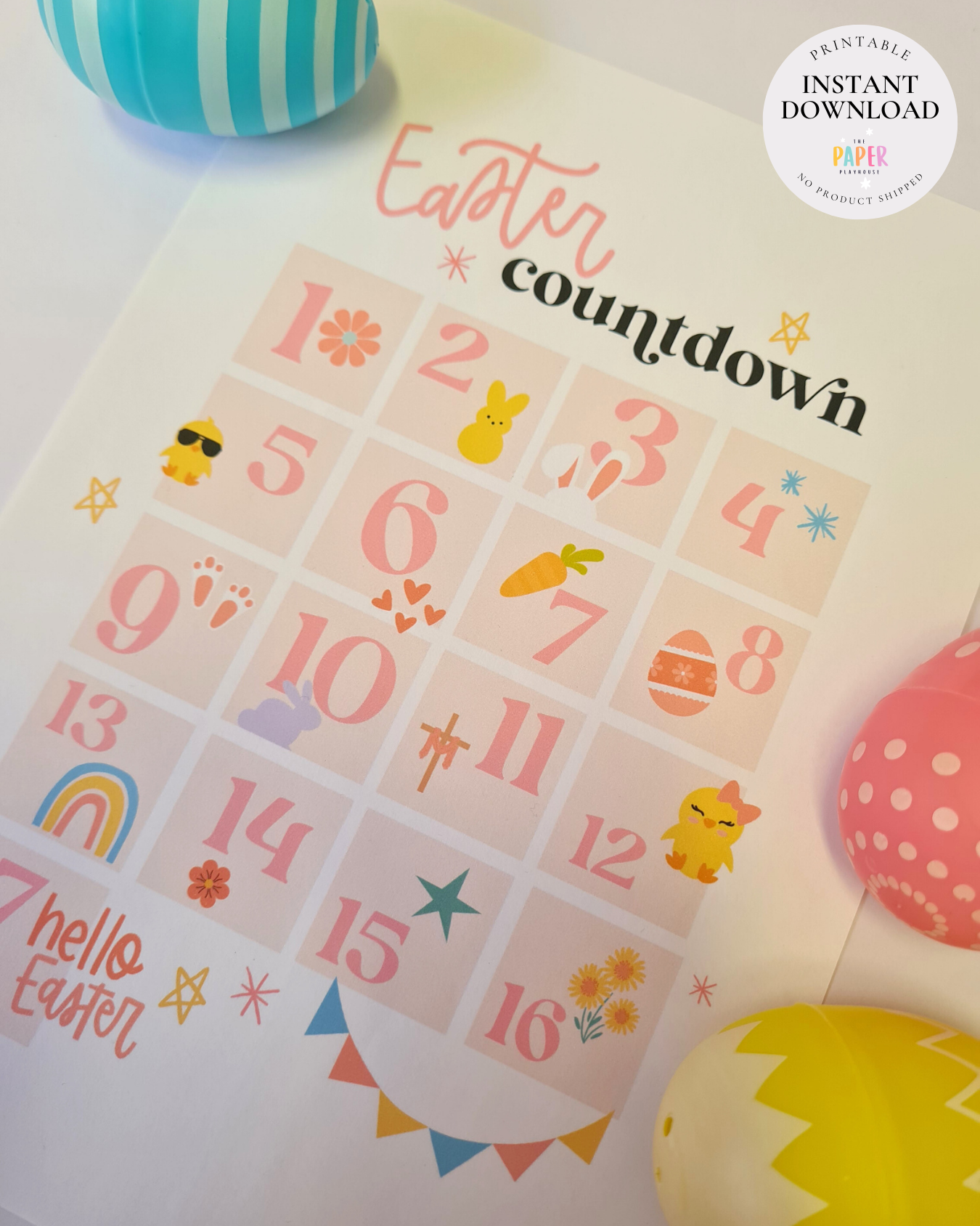 Easter Magic Bundle – Egg Tokens, Countdown & Bunny Bait Tags | Printable downloadable