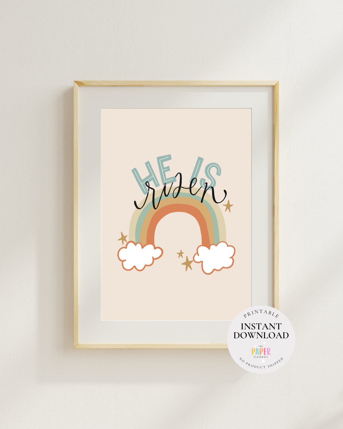 Easter Printable A4 Art | Printable downloadable