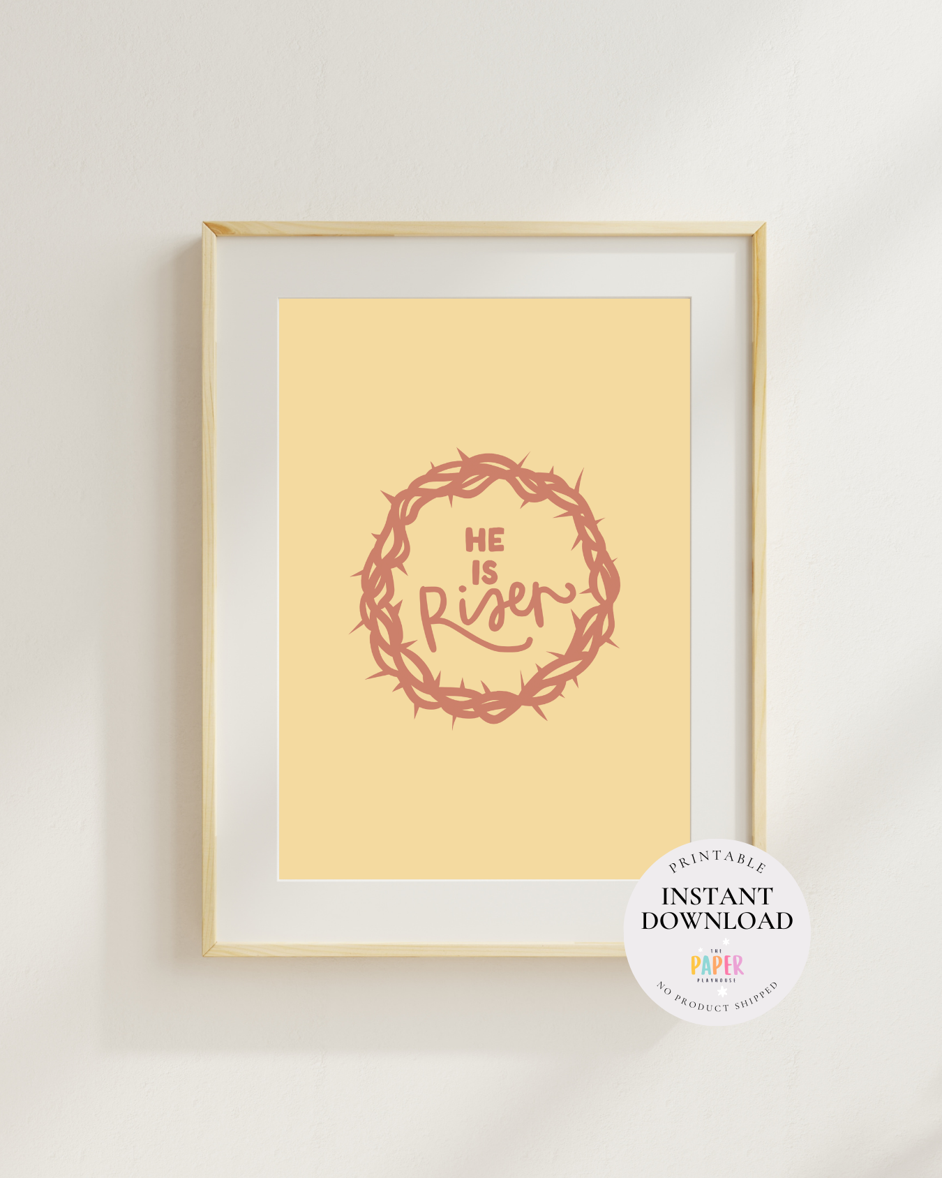 Easter Printable A4 Art | Printable downloadable