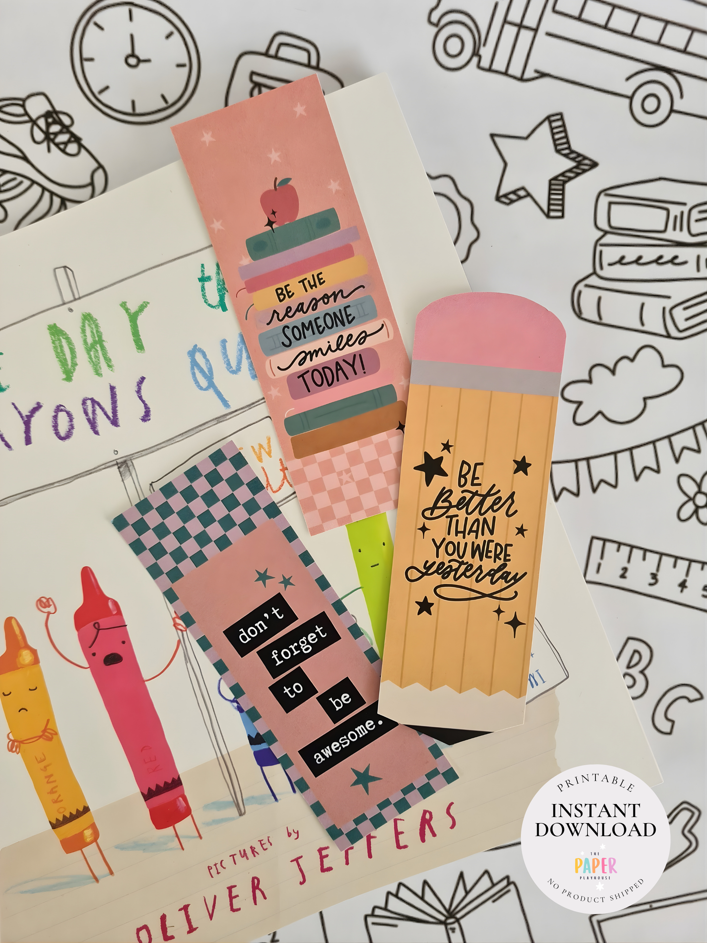 BACK TO SCHOOL TAKE NOTE BUNDLE / Printable download