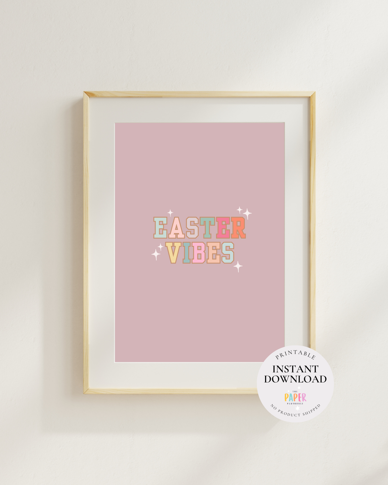 Easter Printable A4 Art | Printable downloadable