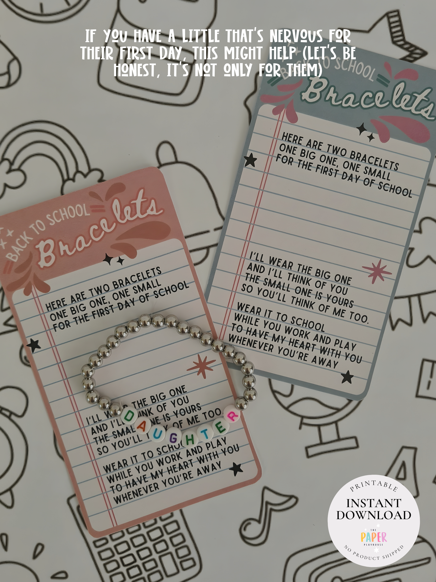 BACK TO SCHOOL TAKE NOTE BUNDLE / Printable download
