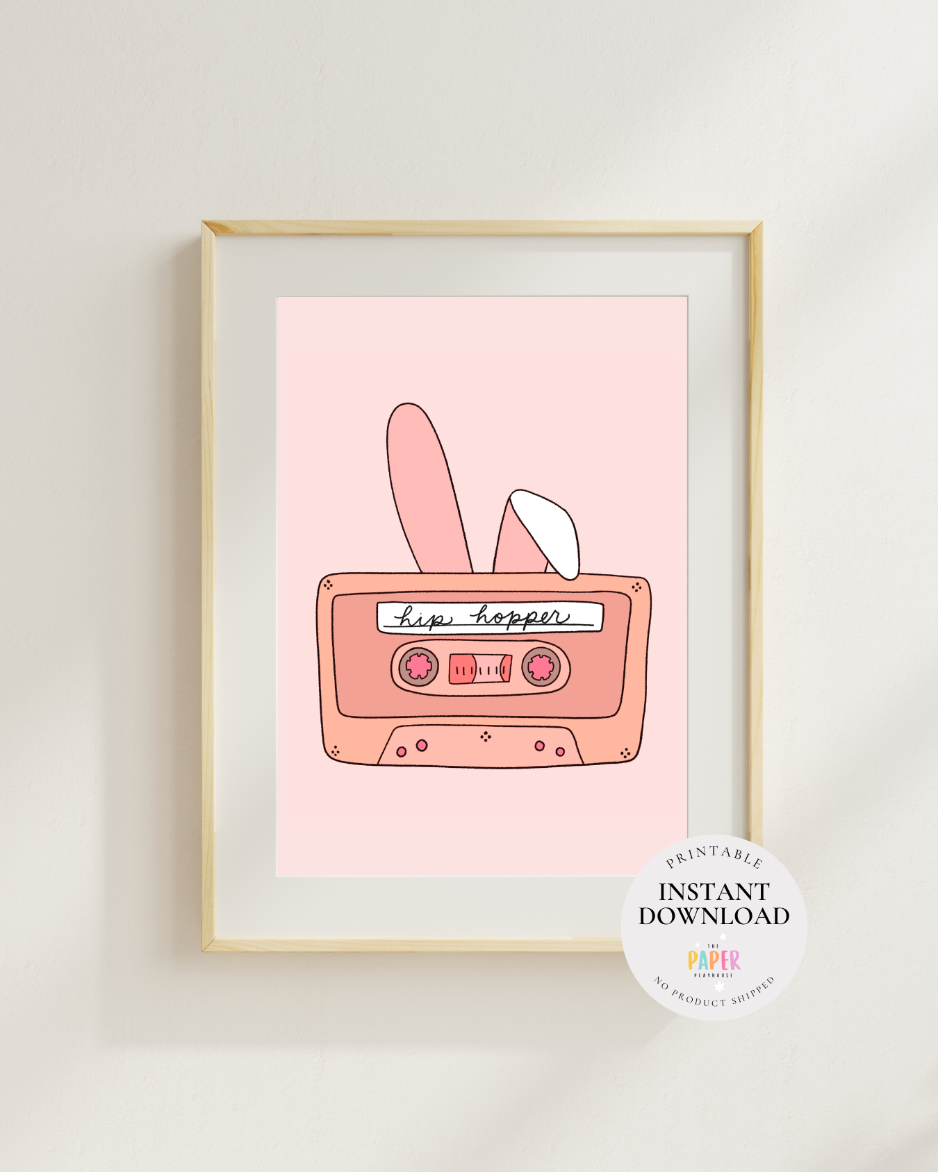 Easter Printable A4 Art | Printable downloadable