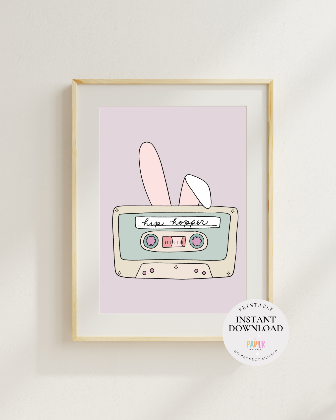 Easter Printable A4 Art | Printable downloadable