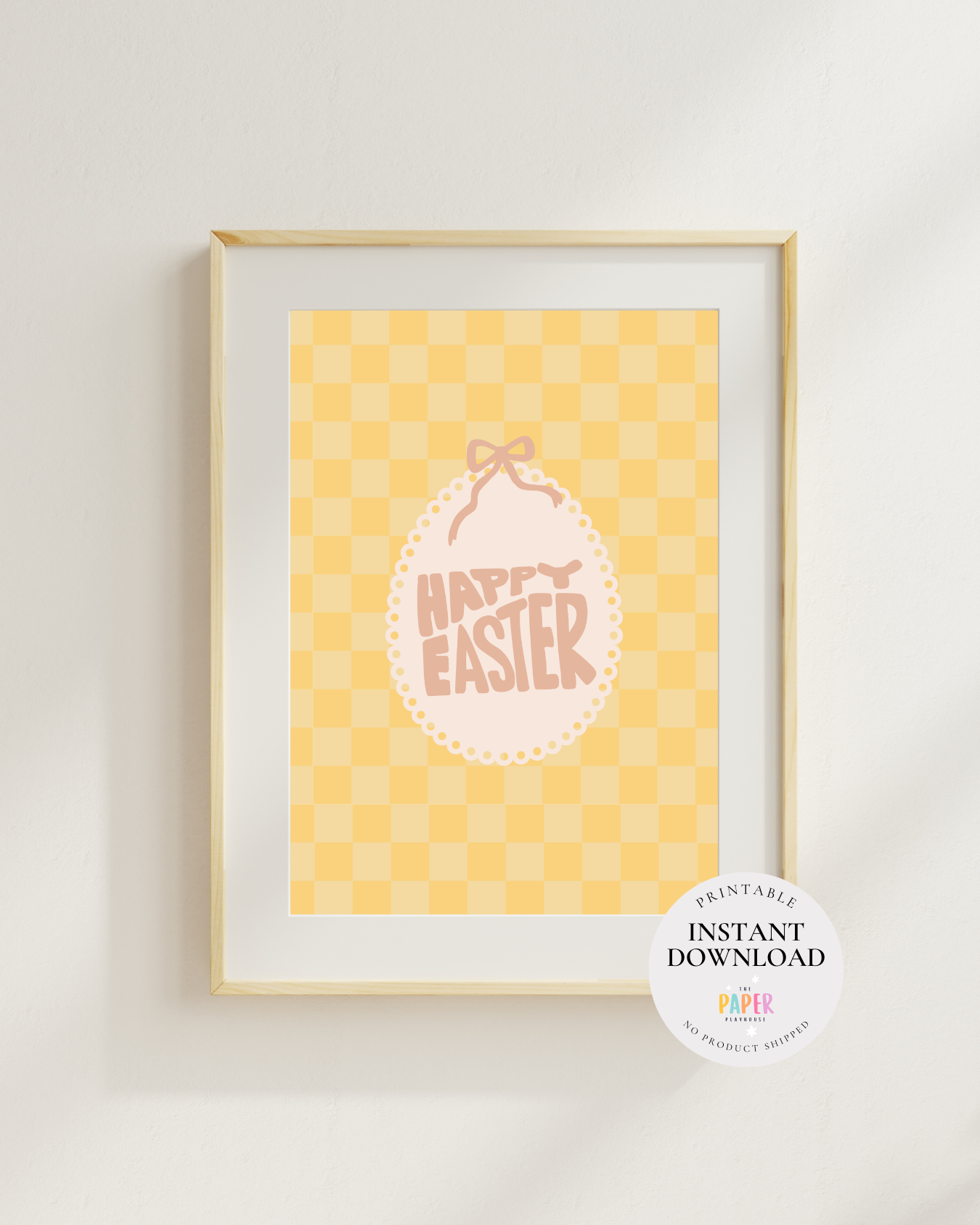 Easter Printable A4 Art | Printable downloadable