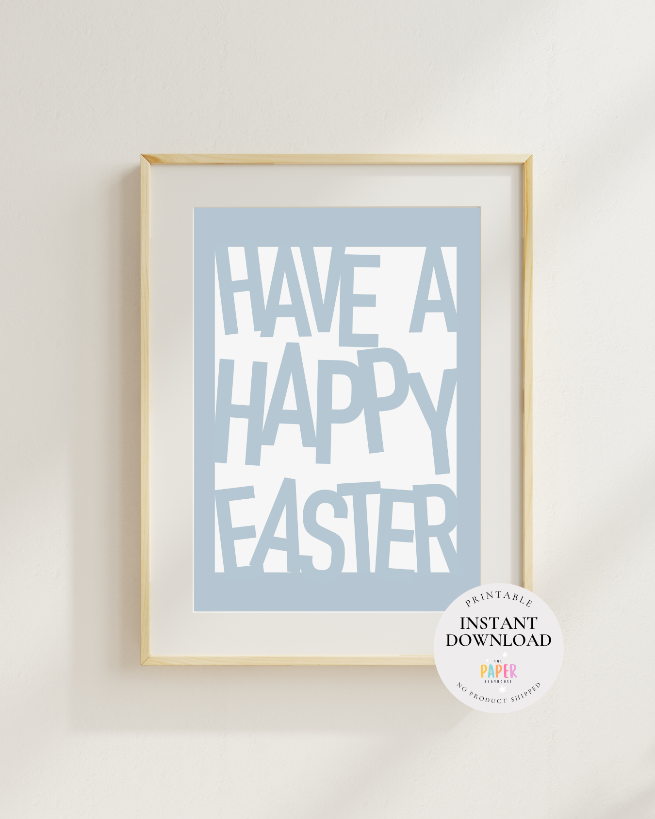 Easter Printable A4 Art | Printable downloadable