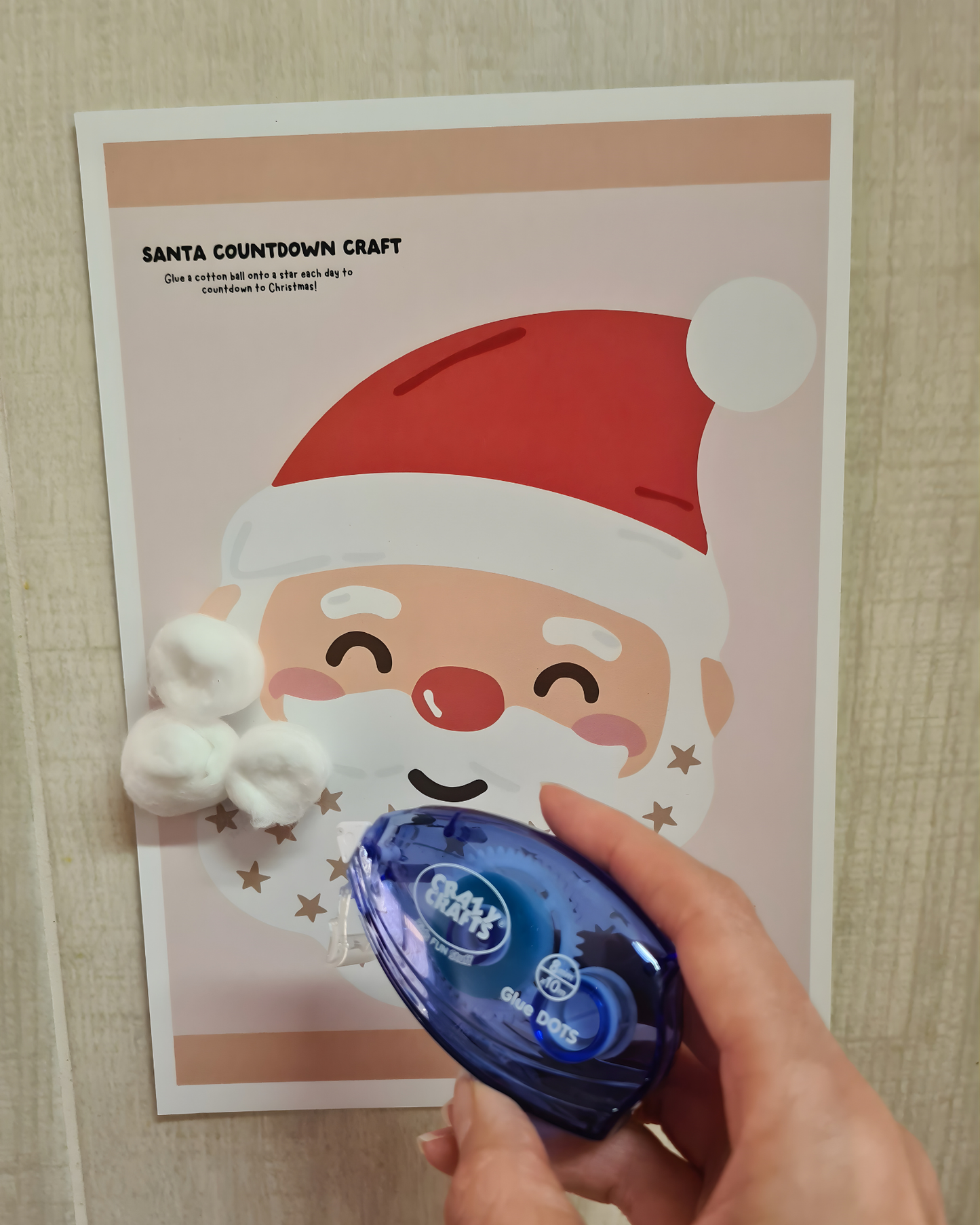 CHRISTMAS COUNTDOWN ACTIVITY / Printable download