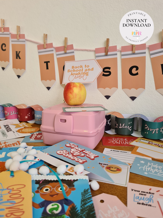 BACK TO SCHOOL GOOD VIBES BUNDLE / Printable download
