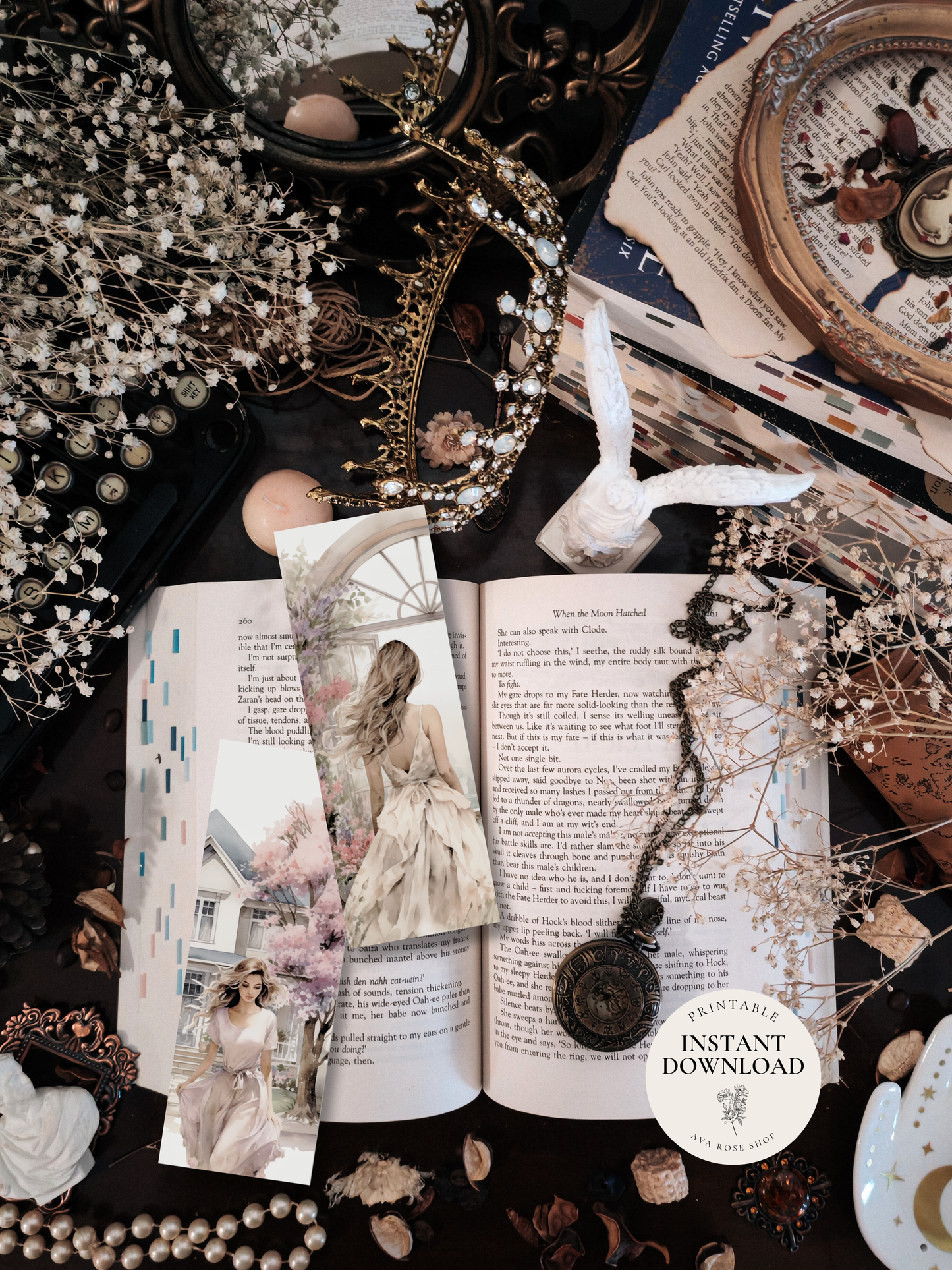 In my romance era / PRINTABLE BOOKMARKS