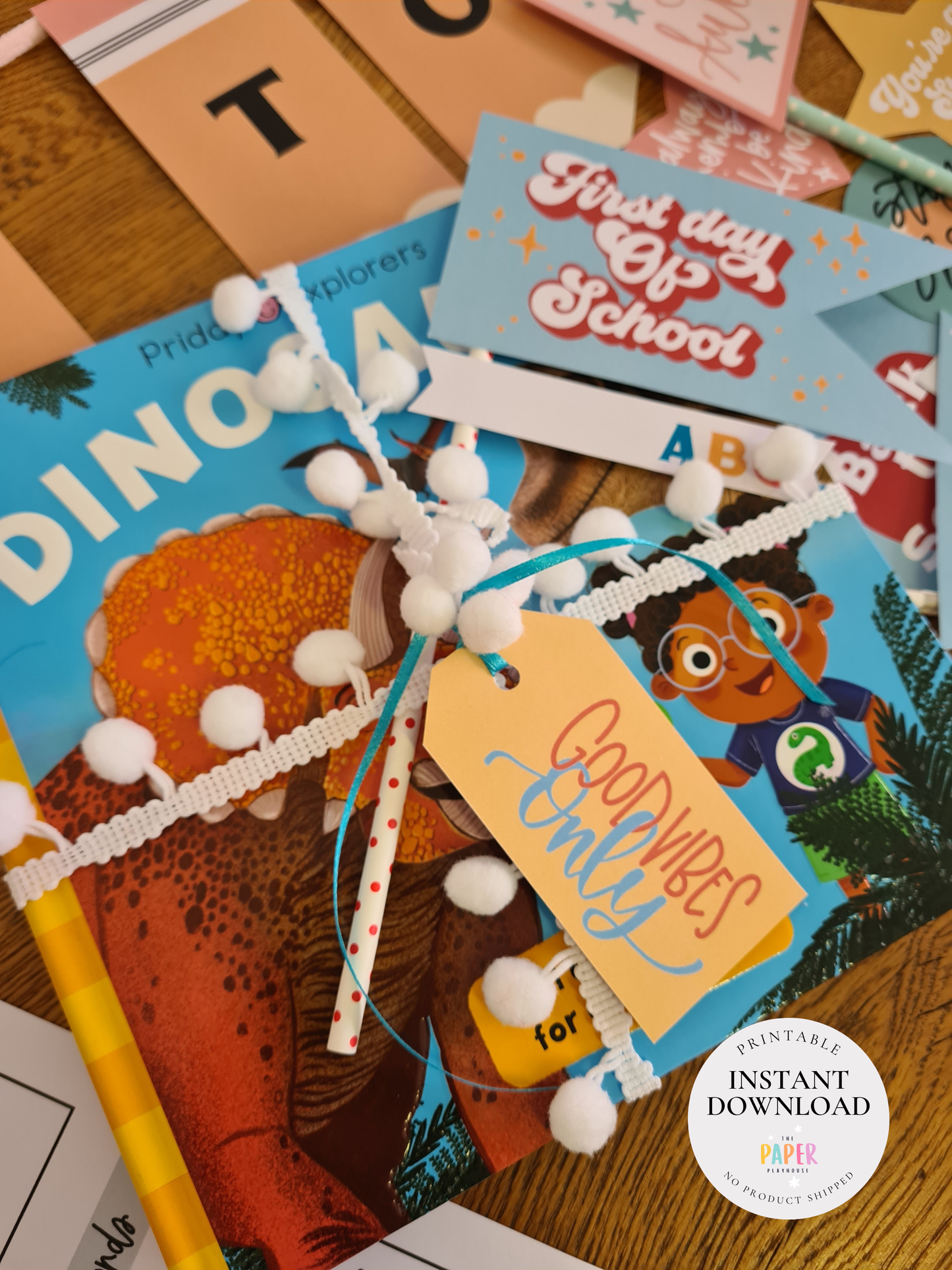 BACK TO SCHOOL GOOD VIBES BUNDLE / Printable download