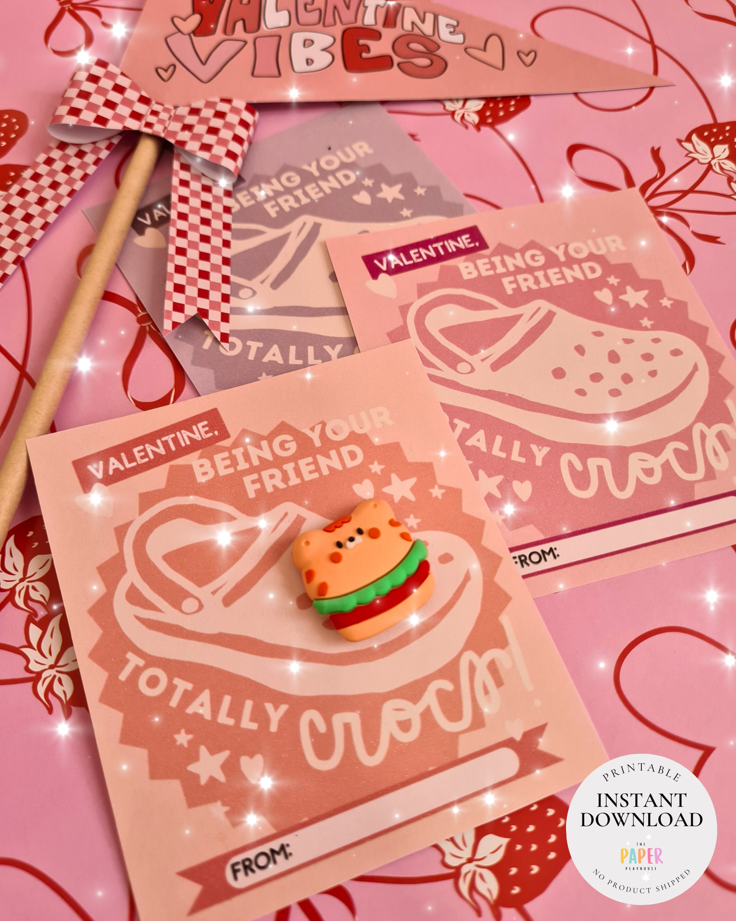 Class Valentine BOYS | Printable downloadable