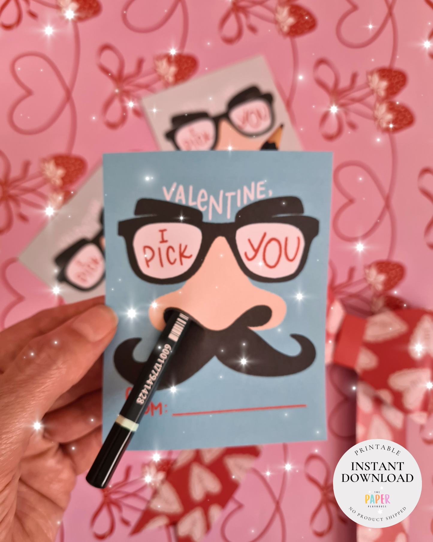 Class Valentine BOYS | Printable downloadable