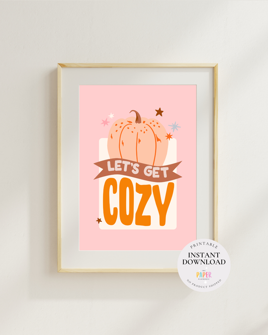 12 A4 Fall Frameable Art Prints | Printable downloadable