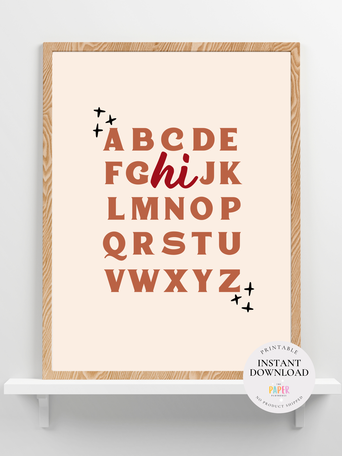 BACK TO SCHOOL START THE YEAR WRITE A4 FRAMEABLE ART  / Printable downloadable