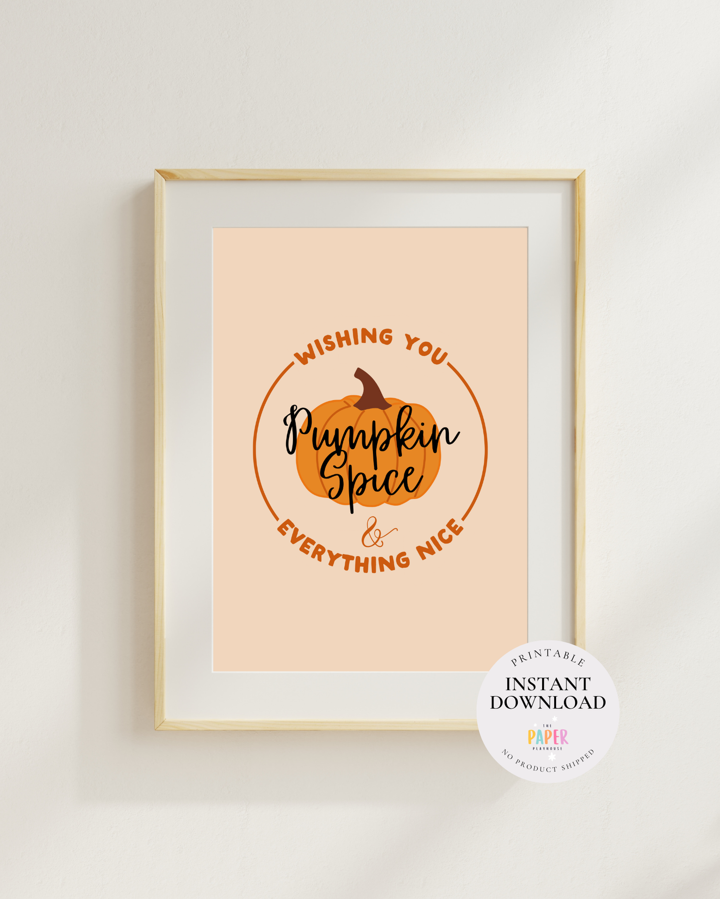 12 A4 Fall Frameable Art Prints | Printable downloadable
