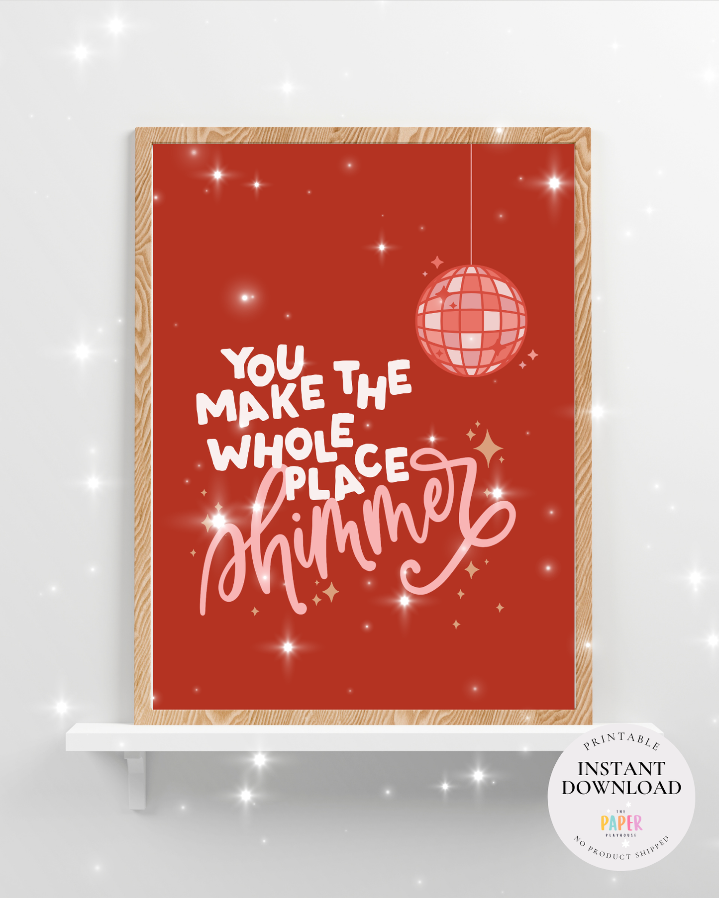 Pop-Inspired Valentine Tags & Frameable Art  | Printable downloadable