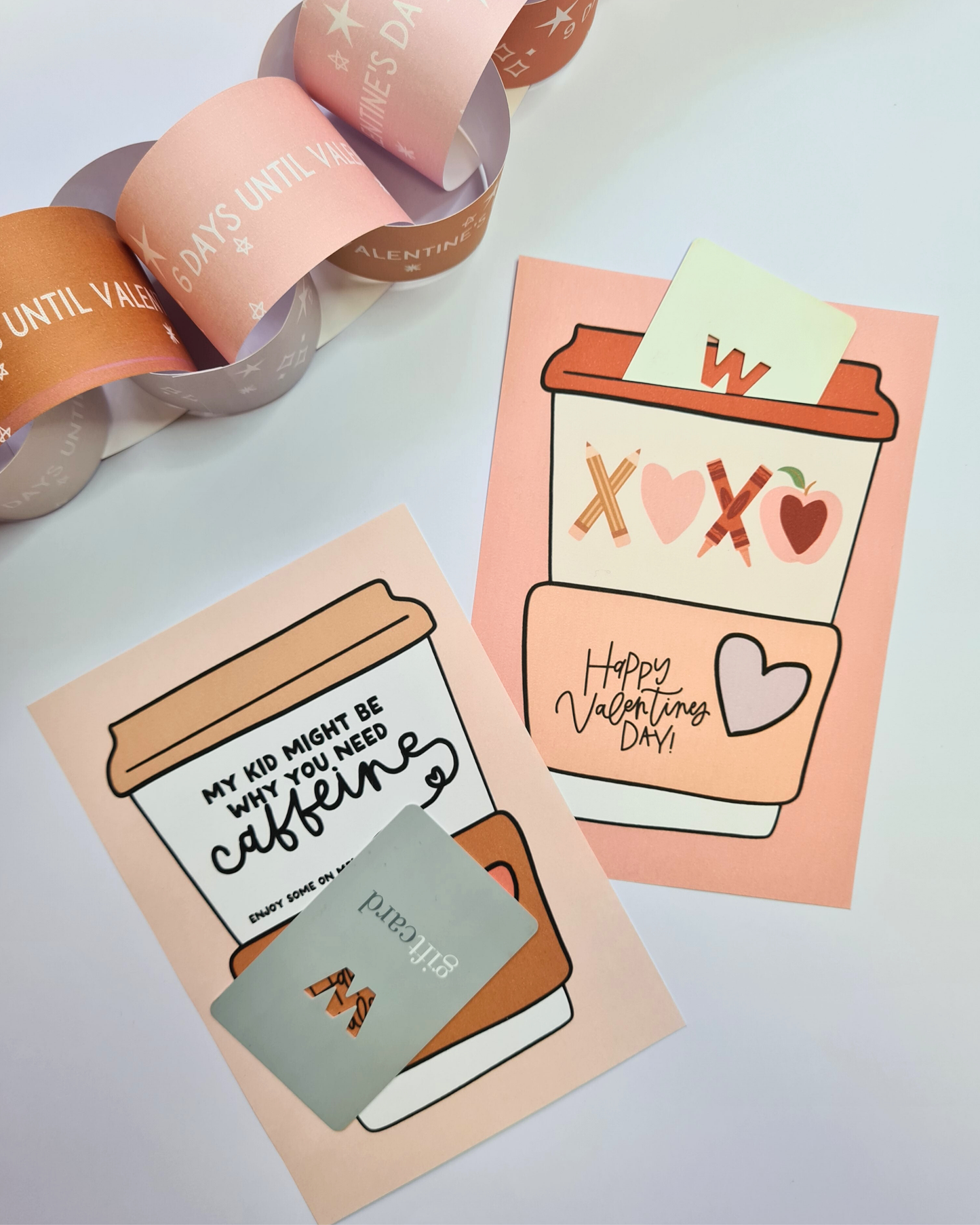 Valentines for teachers / PRINTABLE