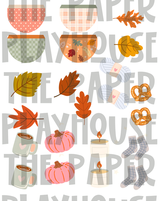 Cozy Fall Printable Banner Bundle | Printable downloadable